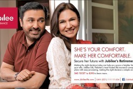 Make Her Comfortable - Jubilee Life Print Ad
